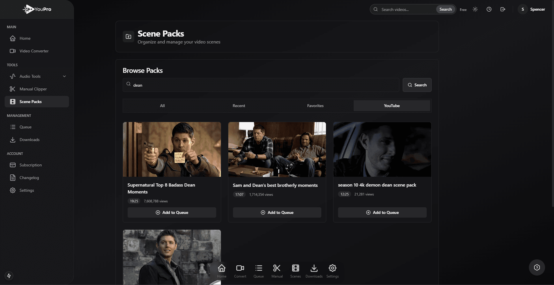 Scene Packs Gallery